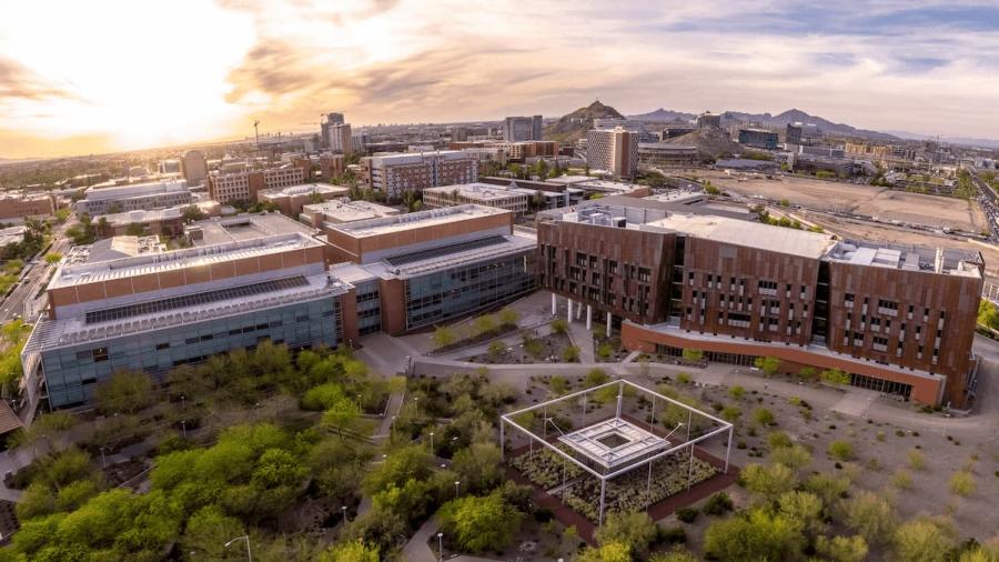 ASU campus, courtesy of asu.edu
